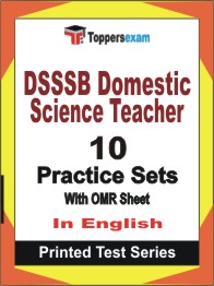 DSSSB Domestic Science Teacher Book in English - Practice Set