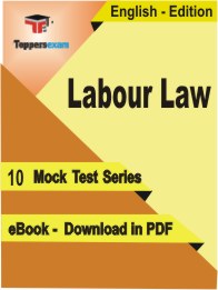 Labour Law PDF Book In English - Mock Test/Practice Set