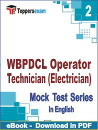 WBPDCL Operator Technician (Electrician) Test PDF Book In English - Question Paper