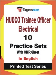HUDCO Trainee Officer Electrical Book in English - Practice Set