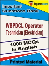 WBPDCL Operator Technician (Electrician) Book in English - Objective MCQ