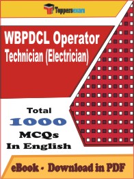 WBPDCL Operator Technician (Electrician) PDF Book In English - MCQ / Objective Questions