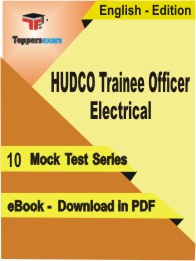 HUDCO Trainee Officer Electrical PDF Book In English - Mock Test/Practice Set