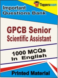 GPCB Senior Scientific Assistant Book in English - Objective MCQ