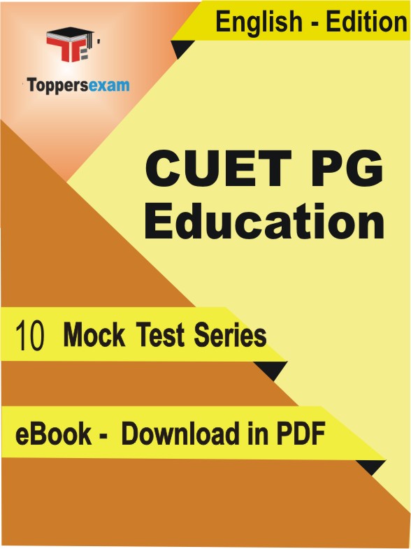 CUET PG Education Test PDF Book In English - Mock Test/Practice Set