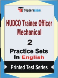 HUDCO Trainee Officer Mechanical Book in English - Question Paper / Practice Set