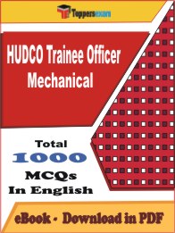 HUDCO Trainee Officer Mechanical PDF Book In English - MCQ / Objective Questions