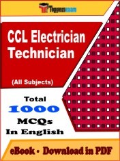 EBook of CCL Electrician Technician Exam (Objective Questions /MCQ) PDF in English