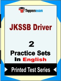JKSSB Driver Book in English - Question Paper / Practice Set