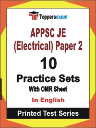 APPSC JE (Electrical) Paper 2 Book in English - Practice Set