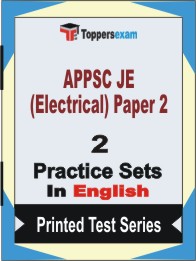 APPSC JE (Electrical) Paper 2 Book in English - Question Paper / Practice Set