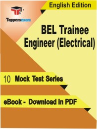 BEL Trainee Engineer (Electrical) Test PDF Book in English - Mock Test/Practice Set