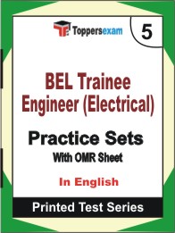 BEL Trainee Engineer (Electrical) Book in English - Mock Test / Practice Set