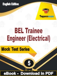 BEL Trainee Engineer (Electrical) Test PDF Book In English - Practice Set