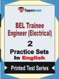 BEL Trainee Engineer (Electrical) Book in English - Question Paper / Practice Set