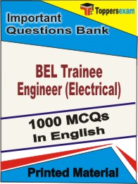 BEL Trainee Engineer (Electrical) Book in English - Objective MCQ