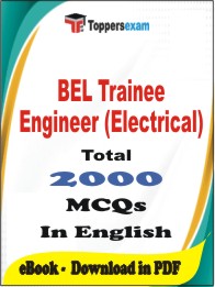 BEL Trainee Engineer (Electrical) PDF Book In English - MCQ / Objective Questions