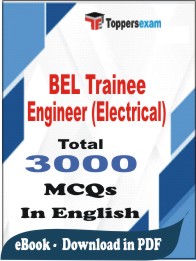 BEL Trainee Engineer (Electrical) PDF Book In English - MCQ / Objective Questions
