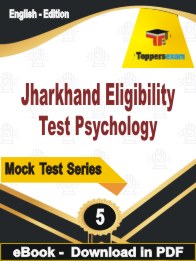 Jharkhand Eligibility Test Psychology  PDF Book In English - Practice Set