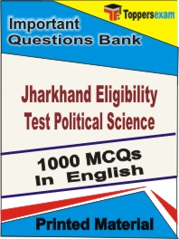 Jharkhand Eligibility Test Political Science Book in English - Objective MCQ