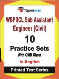 WBPDCL Sub Assistant Engineer (Civil) Book in English - Practice Set