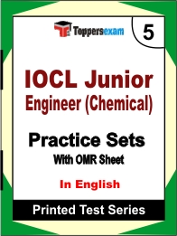 IOCL Junior Engineer (Chemical) Book in English - Mock Test / Practice Set