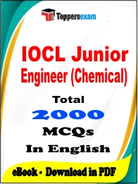IOCL Junior Engineer (Chemical) PDF Book In English - MCQ / Objective Questions