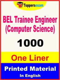 BEL Trainee Engineer (Computer Science) One Liner Book in English