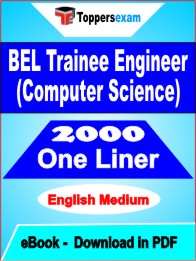BEL Trainee Engineer (Computer Science) One Liner Book PDF in English