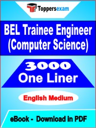 BEL Trainee Engineer (Computer Science) One Liner Book PDF in English