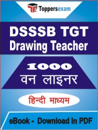 DSSSB TGT Drawing Teacher One Liner Book PDF in Hindi