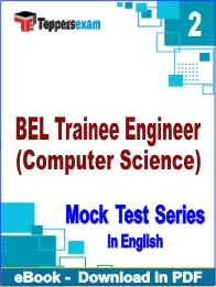BEL Trainee Engineer (Computer Science) PDF Book In English - Question Paper