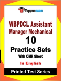 WBPDCL Assistant Manager Mechanical Book in English - Practice Set