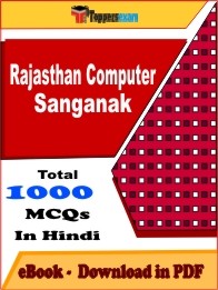 Rajasthan Computer Sanganak Exam PDF Book In English - MCQ / Objective Questions