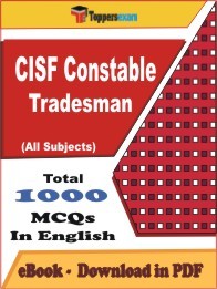 CISF Constable Tradesman PDF Book In English