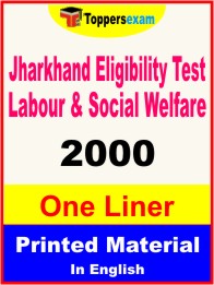 Jharkhand Eligibility Test Labour & Social Welfare One Liner Book in English