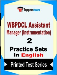 WBPDCL Assistant Manager (Instrumentation) Book in English - Question Paper / Practice Set