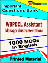 WBPDCL Assistant Manager (Instrumentation) Book in English - Objective MCQ