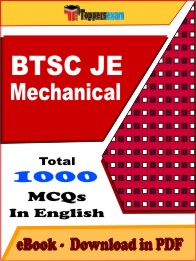 BTSC JE Mechanical PDF Book in English - MCQ / Objective Questions