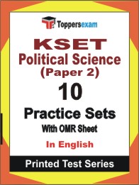 KSET Political Science Paper 2 Book in English - Practice Set