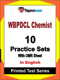 WBPDCL Chemist Book in English - Practice Set