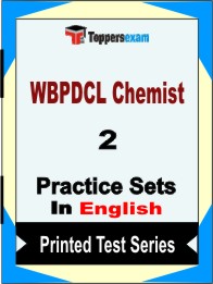 WBPDCL Chemist Book in English - Question Paper / Practice Set