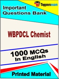 WBPDCL Chemist  Book in English - Objective MCQ