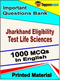 Jharkhand Eligibility Test Life Sciences Book in English - Objective MCQ