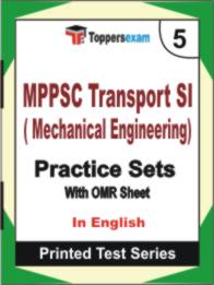 MPPSC Transport SI (Mechanical Engineering) Book in English - Mock Test / Practice Set
