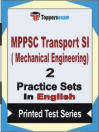 MPPSC Transport SI (Mechanical Engineering) Book in English - Question Paper / Practice Set