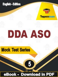 DDA ASO  PDF Book In English - Practice Set