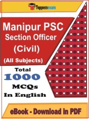 EBook of Manipur PSC Section Officer (Civil) Exam, PDF Format in English