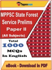 EBook of MPPSC State Forest Service Prelims Paper II Exam, PDF Format in English