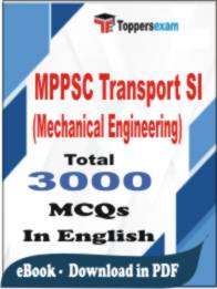 MPPSC Transport SI (Mechanical Engineering) PDF Book In English - MCQ / Objective Questions